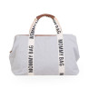 MOMMY BAG SIGNATURE CANVAS ECRU