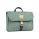 GET READY WATERPROOF PRE SCHOOL BAG A4 32.5X29X10 - GOLD CONFETTI/ MAGIC GREEN