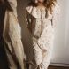 Pyjama's met Founce Neck Blossom Dragée - 4 jaar