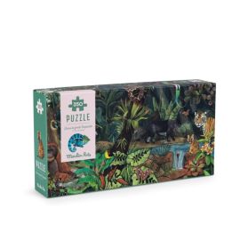 Reuze puzzel - Tropisch bos (350 stuks) - Vanaf 7 jaar - Moulin Roty
