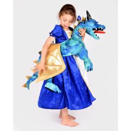 Den Goda Fen - Blue Dragon Costume - Single -Staile Ride 120x60cm