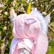 Den Goda Fen-Mini Pink Unicorn Cape 86-110 1-4 jaar
