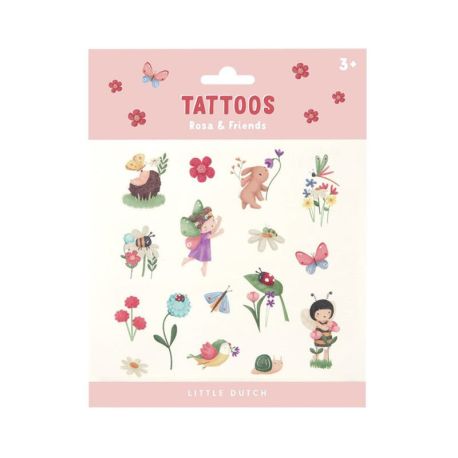 Tattoos Rosa & Friends - Little Dutch