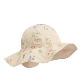 Amelia omkeerbare zon hoed Flora Sandy / Sandy - Liewood