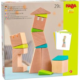 3D compositiespel Scheve torens - Haba