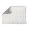 Childhome - Parkligger/Speelmat Jersey - 75x95 cm - Grijs/Gold Dots