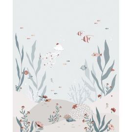 Behangpapier décor (200 x 248 cm) - Vie Sous Marine - Lilipinso
