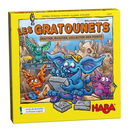 Jeu de société - Les Gratounets - à partir de 5 ans