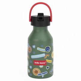 Isotherme fles 350 ml - Smiley - Hello Hossy