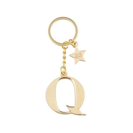 Sleutelhanger Letter Gold Q