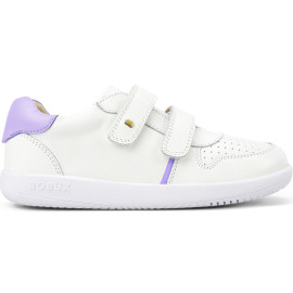 Schoenen KID+ Riley White Lilac - Bobux