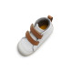 Schoenen Step Up Hi Court White Caramel - Bobux