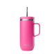 Coldcup isothermische RVS beker met handvat Matt Magenta 600ml - Qwetch