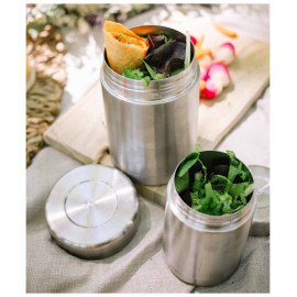 Lunch & soep box - Inox - 340 ml