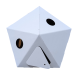 Paperpod - Witte kartonnen capsule