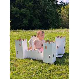 Paperpod - Witte kartonnen kasteel