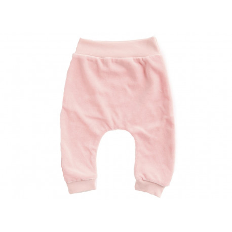 pantalon baggy bébé rose en velours pantalon baggy bébé rose en velours