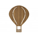 Gezellige houten wandlamp - Air Balloon - Smoked Oak