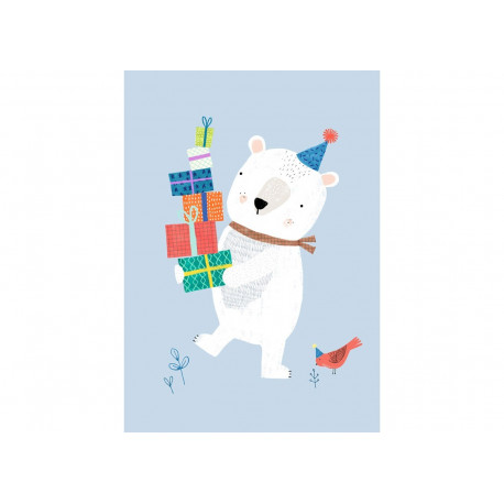 carte postale Rebecca Jones 'Polar Bear' carte postale Rebecca Jones 'Polar Bear'