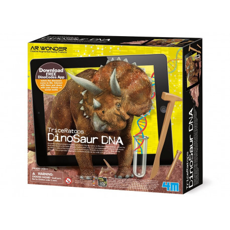 kit ADN 'Triceratops' - Réalité Augmentée AR Wonder kit ADN 'Triceratops' - Réalité Augmentée AR Wonder