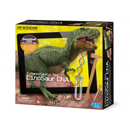 kit ADN 'Tyrannosaurus rex' - Réalité Augmentée AR Wonder