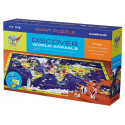 Leerzame puzzel - Discover the world
