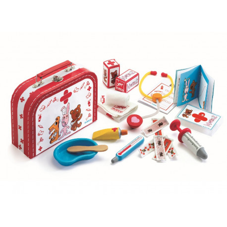 kit de docteur pour doudou 'Bobodoudou' kit de docteur pour doudou 'Bobodoudou'