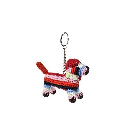 porte-clés terrier en crochet porte-clés terrier en crochet