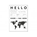 originele poster 'Hello Baby' A4