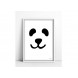 Koddige A3 poster - Panda