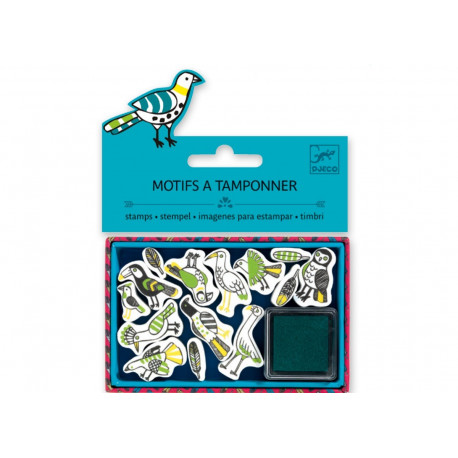 beeldig setje mini stempels 'Feathers' beeldig setje mini stempels 'Feathers'