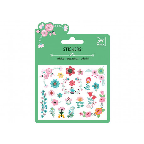 setje glitter stickers 'kleine bloemetjes' setje glitter stickers 'kleine bloemetjes'