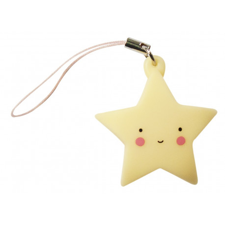 Guitige gele hanger - ster Guitige gele hanger - ster