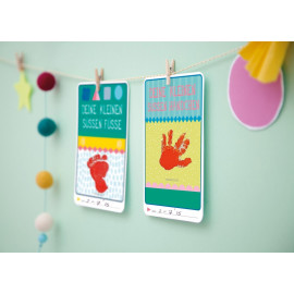 Duitstalige milestone pregnancy cards