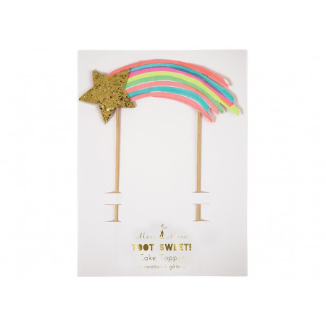 Magische taart versiering - Shooting star Magische taart versiering - Shooting star