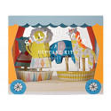 Cute cupcake set - Silly circus