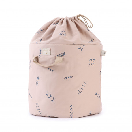 bamboo small speelgoedzak blue secrets-misty pink bamboo small speelgoedzak blue secrets-misty pink