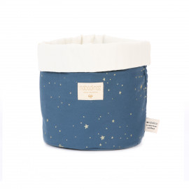 panda medium mandje gold stella-night blue