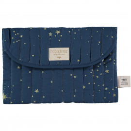 bagatelle luiertasje gold stella-night blue