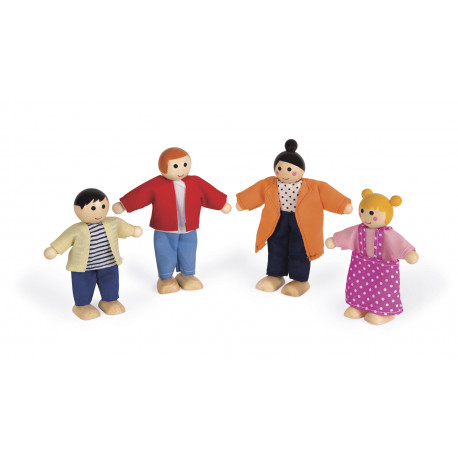 koffer met personages voor poppenhuis koffer met personages voor poppenhuis