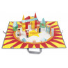 Kubix circus set met 60 houten blokken