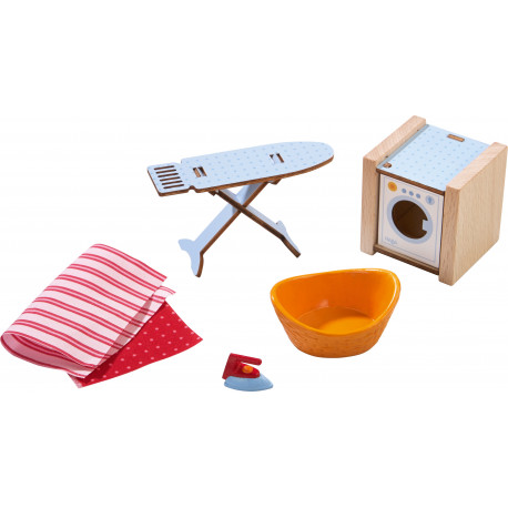 Little Friends - accessoires voor het poppenhuis - wasdag Little Friends - accessoires voor het poppenhuis - wasdag