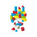 set de 30 blocs de construction colorés