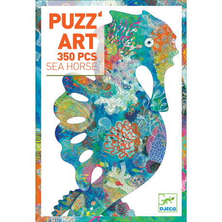 puzzel puzz'art - zeepaardje - 350 stuks