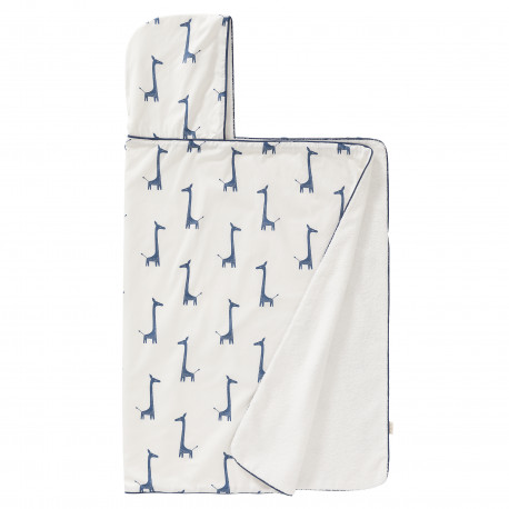 badcape - giraf indigo blue badcape - giraf indigo blue