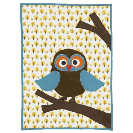 zachte baby quilt 'owl' zachte baby quilt 'owl'