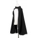 zwarte verkleedcape 'Jori'