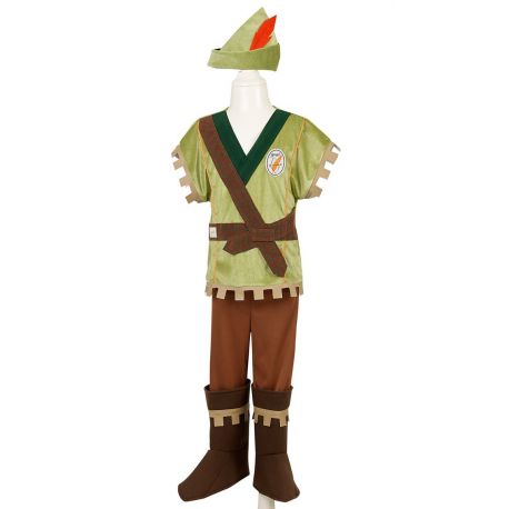 avontuurlijke 'Robin Wood' outfit (3-4j.) avontuurlijke 'Robin Wood' outfit (3-4j.)