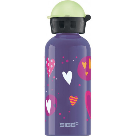 drinkfles 'glow heartballoons' (400ml) drinkfles 'glow heartballoons' (400ml)