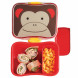 Fijne lunchbox met snackdoosje Zoo - aap